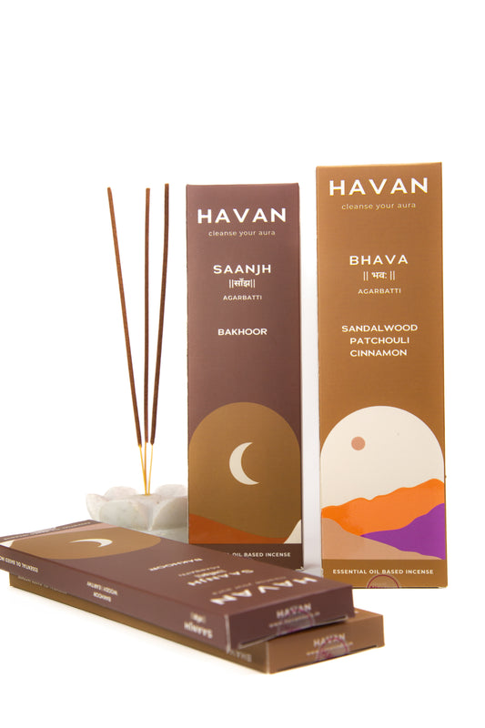 Combo Pack Bhava & Saanjh Incense