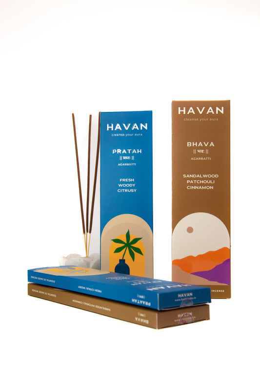 Combo Pack Bhava & Pratah Incense